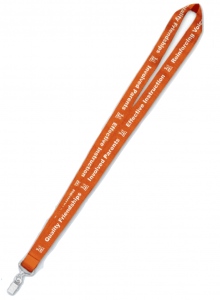 Bookstore lanyard